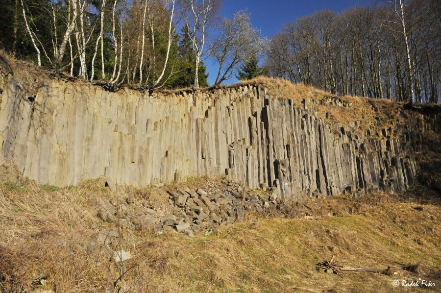 Čedičové varhany u Hlinek